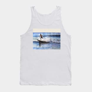 Into the Sunlight Surf-Art Painting Tank Top